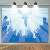 Lofaris Jesus Purdue The Crowd Theme Merry Christmas Backdrop